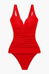Rock Solid Cherie One Piece Swimsuit Cayenne | Miraclesuit
