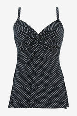 Pin Point Roswell Tankini Black/White | Miraclesuit