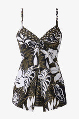 Elle Dorado Love Knot Tankini Top Black/Multi | Miraclesuit