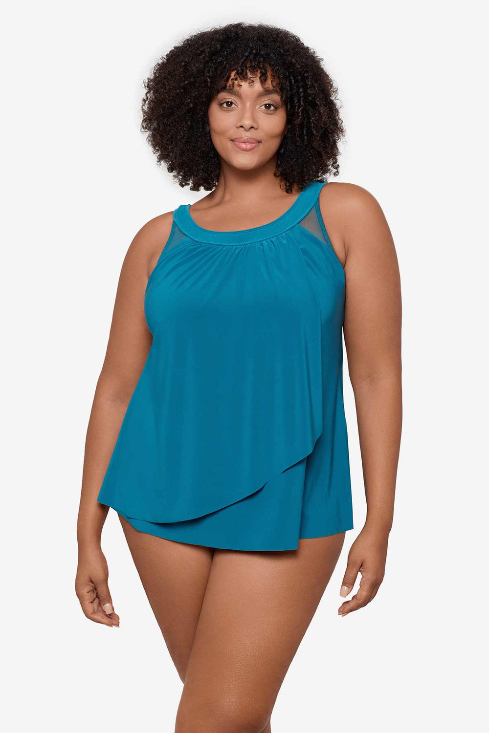 Plus Size Ursula Tankini Top Aegean | Miraclesuit