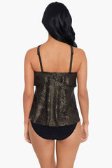 Magicsuit Xantu Carolina Tankini Black/Brown | Miraclesuit