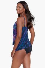 Mood Ring Peephole Tankini Multi | Miraclesuit