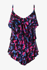 Magicsuit Cherry Bomb Rita Tankini Top Black/Multi | Miraclesuit