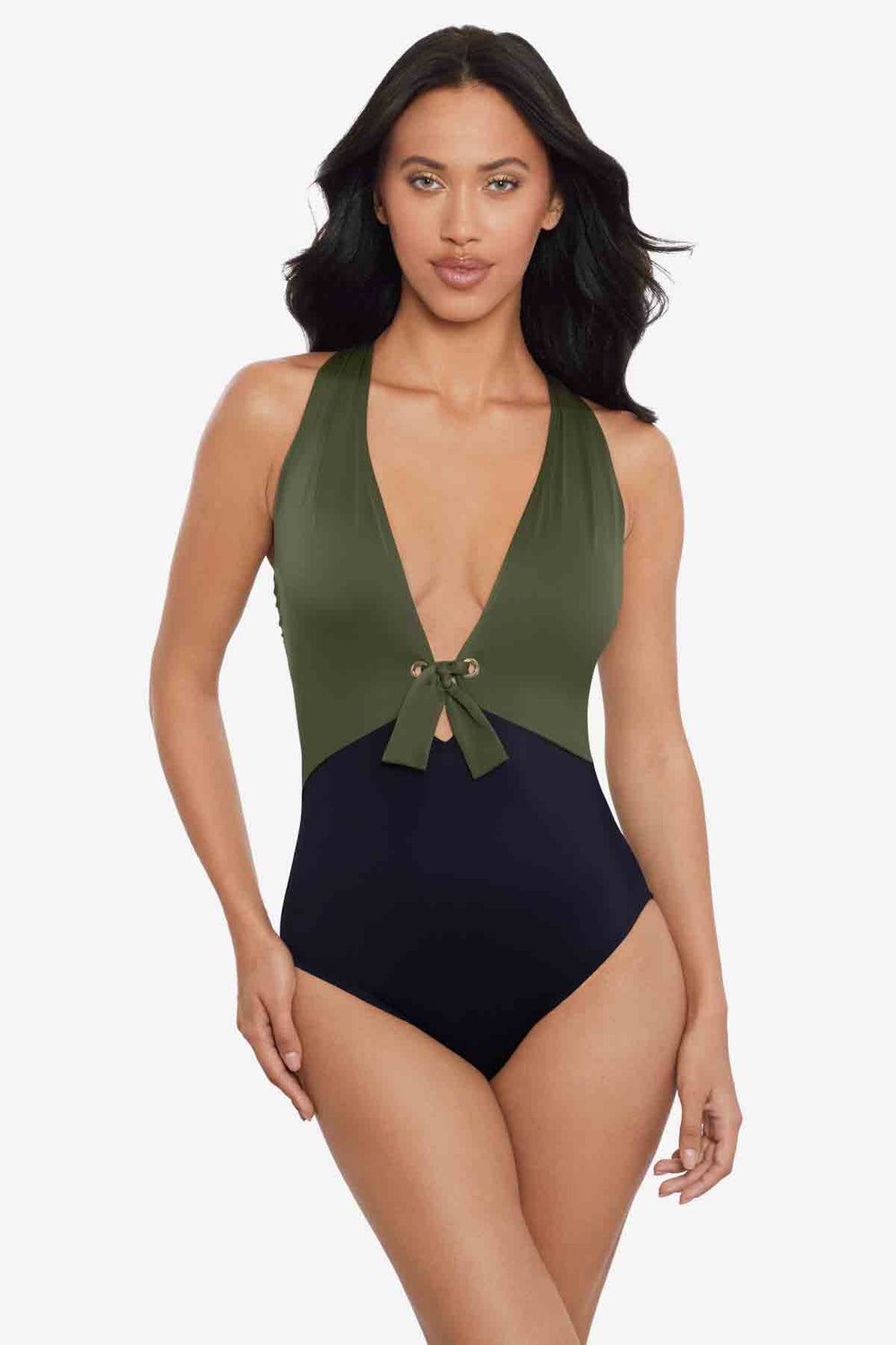 Magicsuit Juxtapose Halle One Piece Swimsuit Bamboo | Miraclesuit