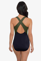 Magicsuit Juxtapose Halle One Piece Swimsuit Bamboo | Miraclesuit