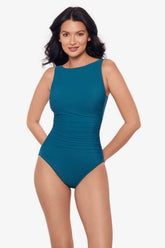 Rock Solid Regatta One Piece Swimsuit Aegean | Miraclesuit