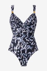 Siren One Piece in Adorn Black/White | Miraclesuit