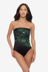 Magicsuit Palmetto Goddess One Piece Swimsuit Green/Multi | Miraclesuit