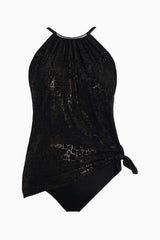 Magicsuit Komodo Parker Underwire One Piece Swim Dress Black/Multi | Miraclesuit