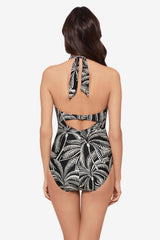 Magicsuit Hearts Of Palm Joelle One Piece Swimsuit Black/Multi | Miraclesuit