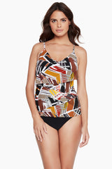 Magicsuit Leaf Through Chloe Tankini Multi | Miraclesuit