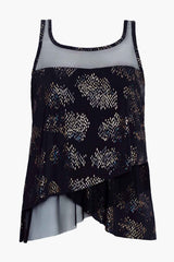 Iridium Mirage Tankini Black/Multi | Miraclesuit