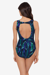 Magicsuit Rainfall Deedee One Piece Swimsuit Black/Multi | Miraclesuit