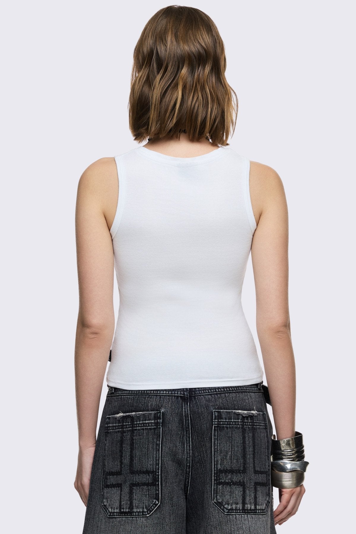 Minga London Goth Benediction Vest Top