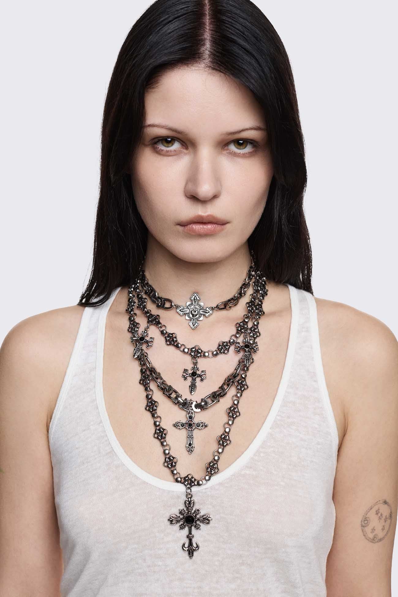 Minga London Ethernal Sin Layered Necklace