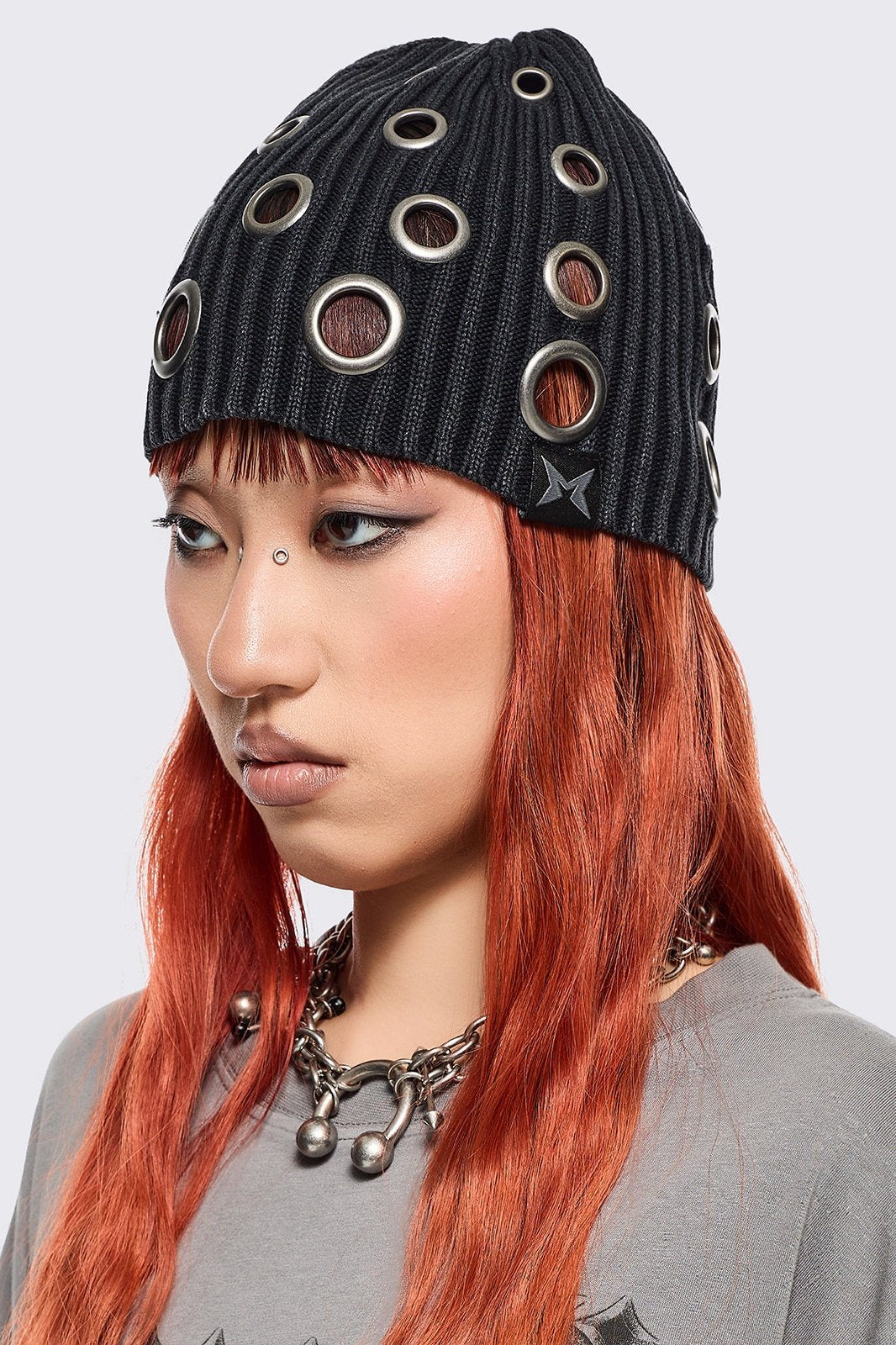 Minga London Elektra Black Beanie