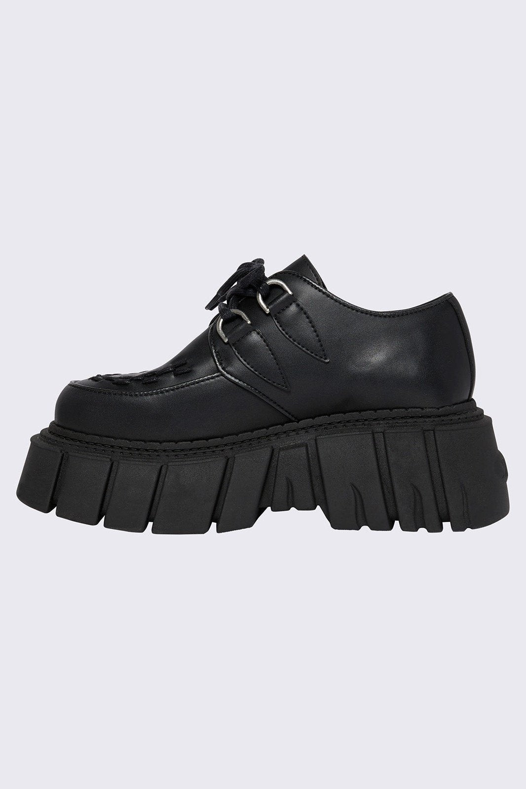 Minga London Gig Black Creeper Shoes