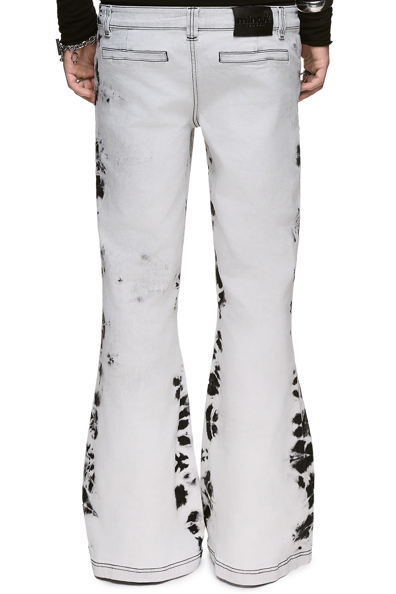 Minga London Bianco Flared Jeans