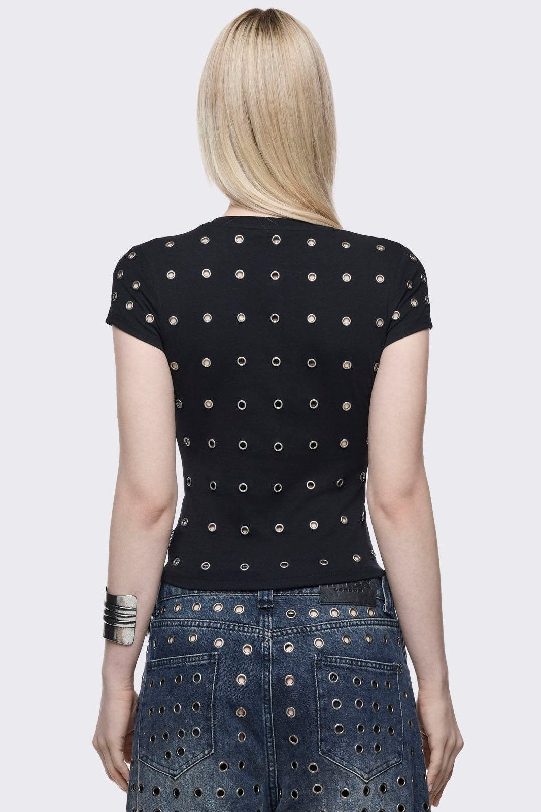 Minga London Rogue Black Baby Tee