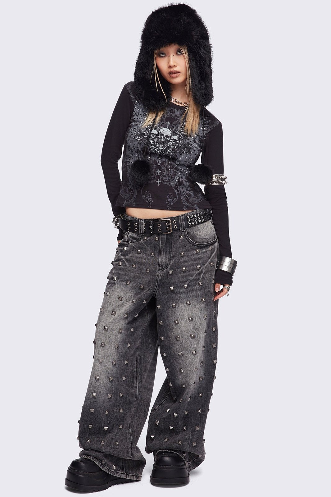 Minga London Graveborn Black Top