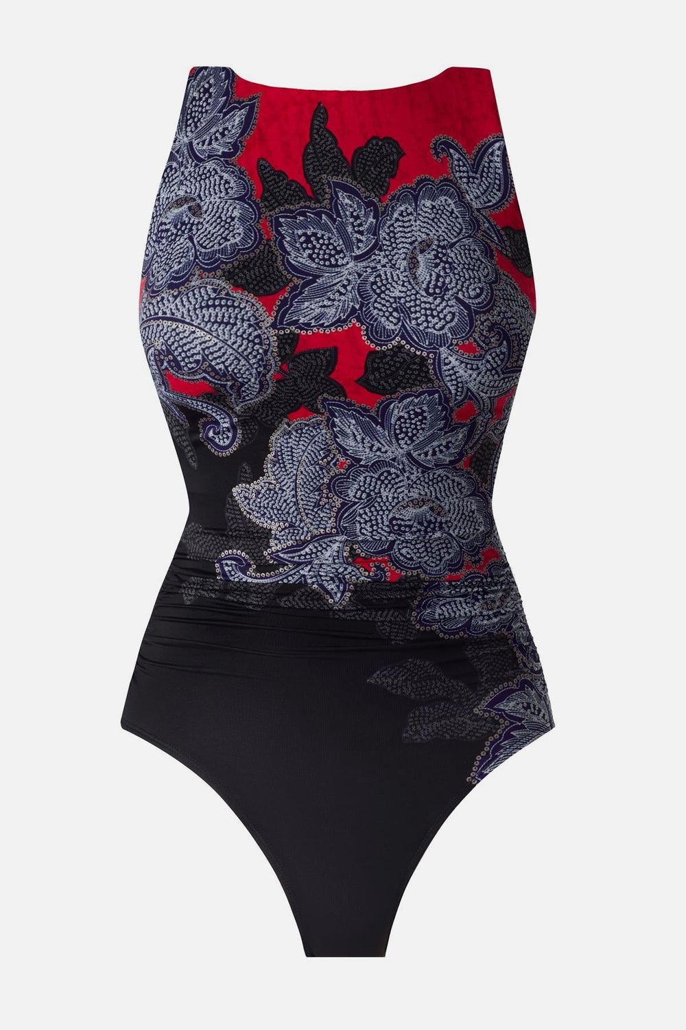 Regatta One Piece in Steel Magnolias Black/Multi | Miraclesuit