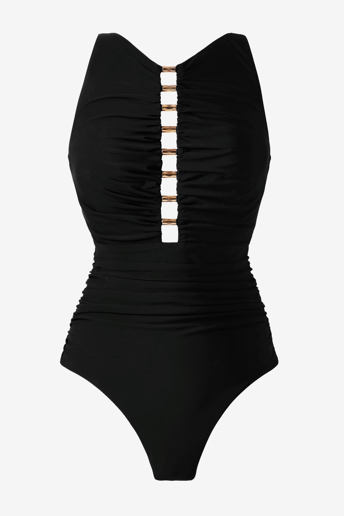 Swizzle One Piece Black | Miraclesuit
