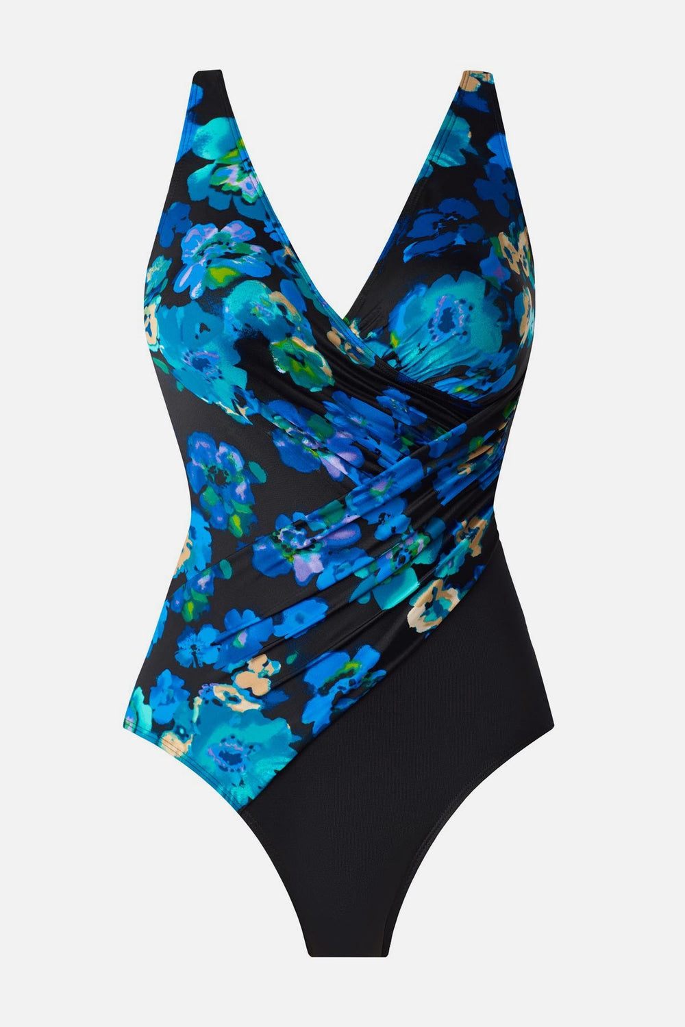 Oceanus One Piece in Secret Garden Black/Multi | Miraclesuit