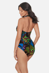 Theia One Piece in Amazonia Blue/Multi | Miraclesuit
