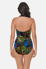 Theia One Piece in Amazonia Blue/Multi | Miraclesuit
