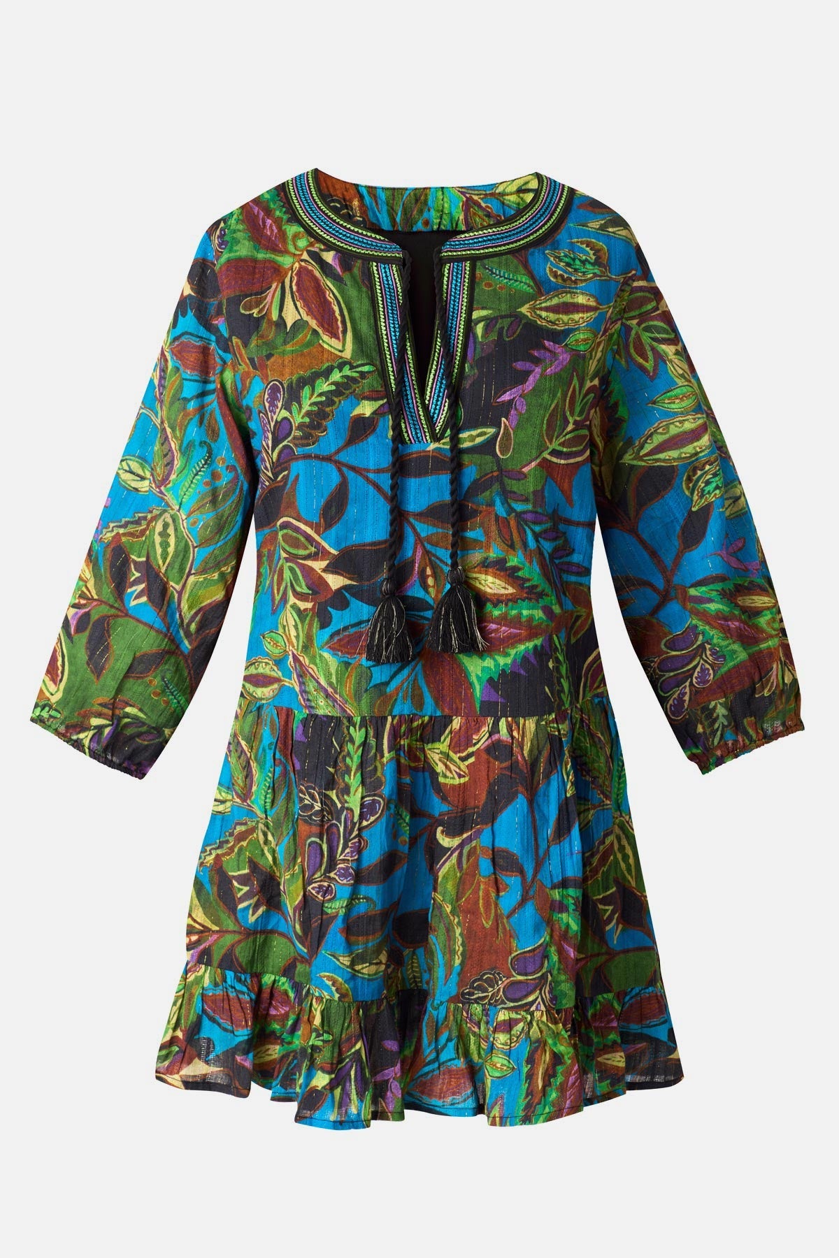 Beach Dress in Amazonia Blue/Multi | Miraclesuit