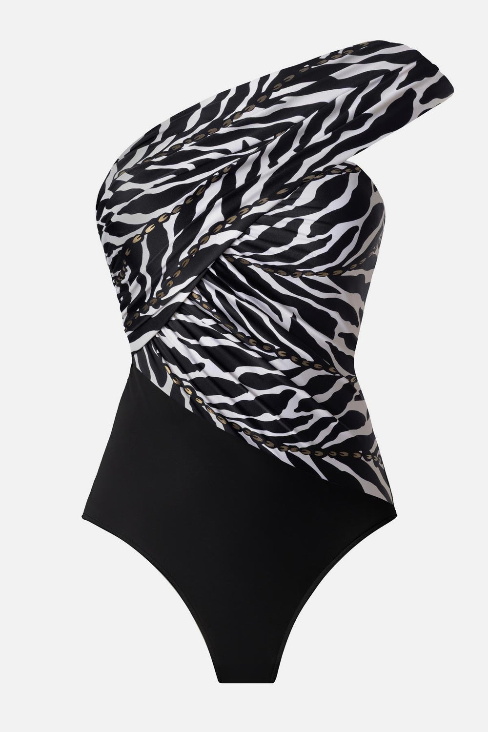 Magicsuit Goddess One Piece in Sand Tracks Black/White | Miraclesuit