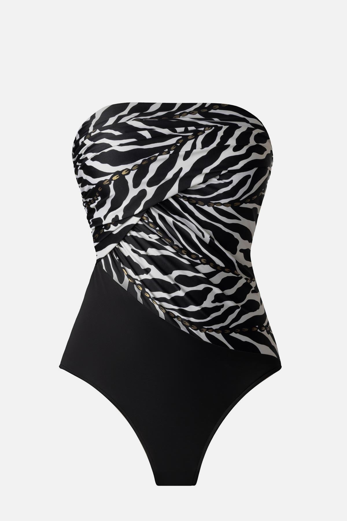 Magicsuit Goddess One Piece in Sand Tracks Black/White | Miraclesuit