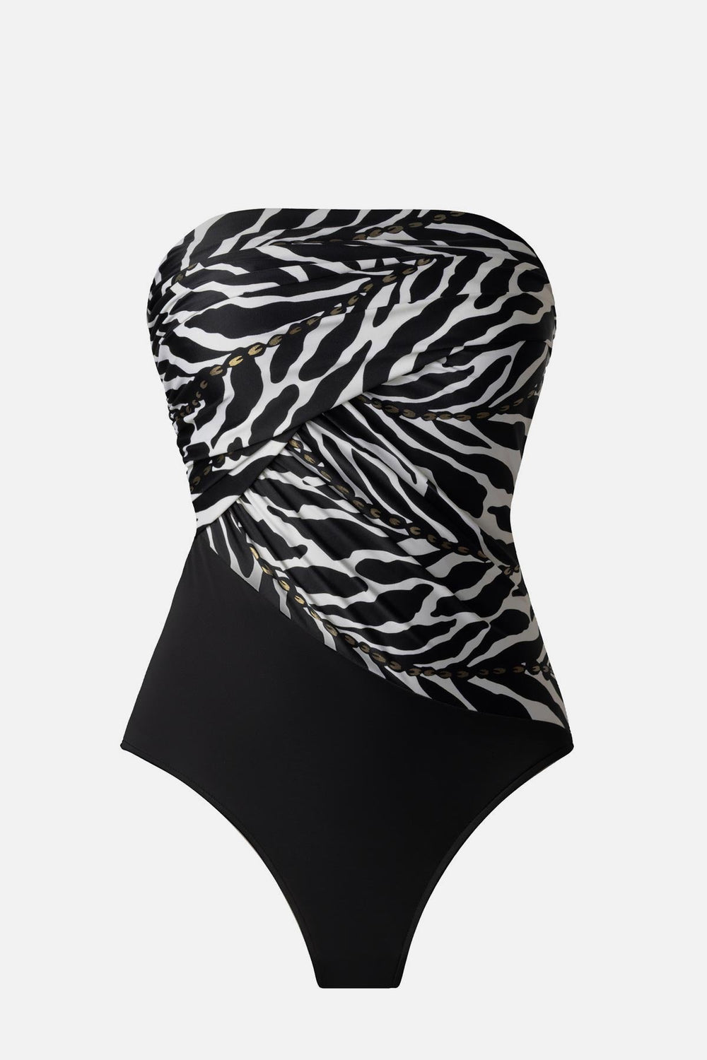 Magicsuit Goddess One Piece in Sand Tracks Black/White | Miraclesuit