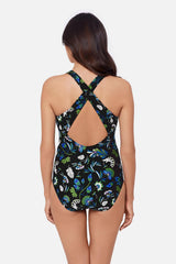 Magicsuit Diana One Piece in Taj Mahal Black/Multi | Miraclesuit