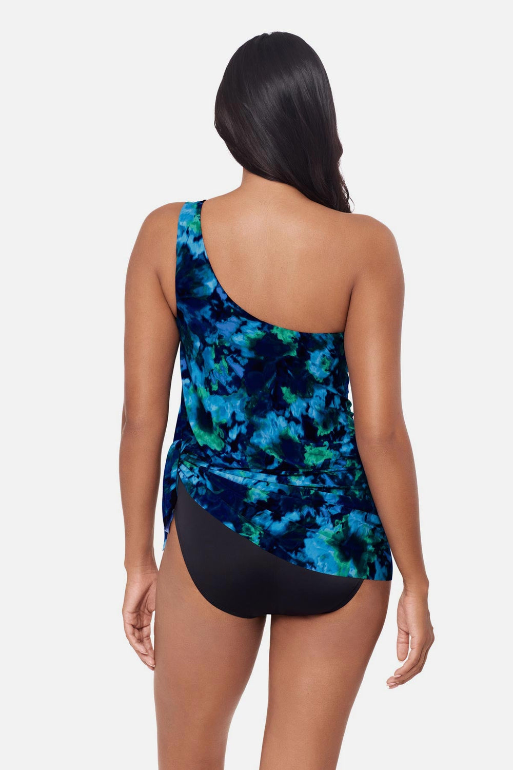Magicsuit Amal Swim Dress in Mashup Blue/Multi | Miraclesuit