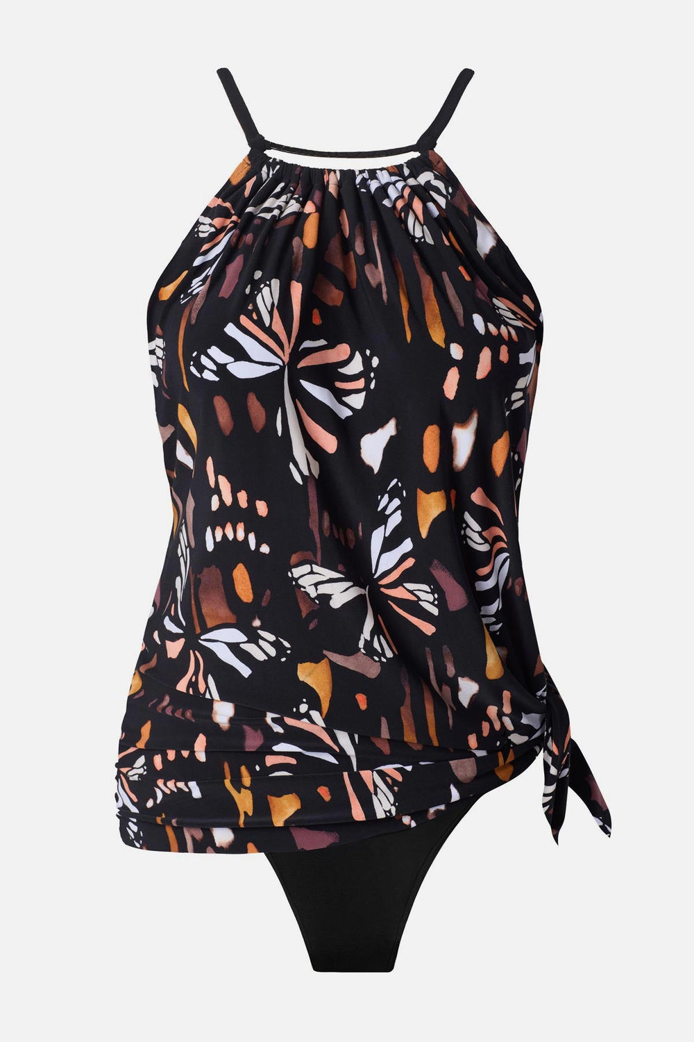 Magicsuit Parker Swim Dress in Chrysalis Black/Multi | Miraclesuit