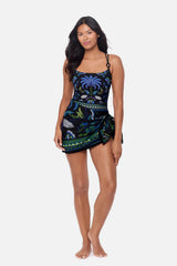 Magicsuit Pareo Cover Up in Taj Mahal Black/Multi | Miraclesuit