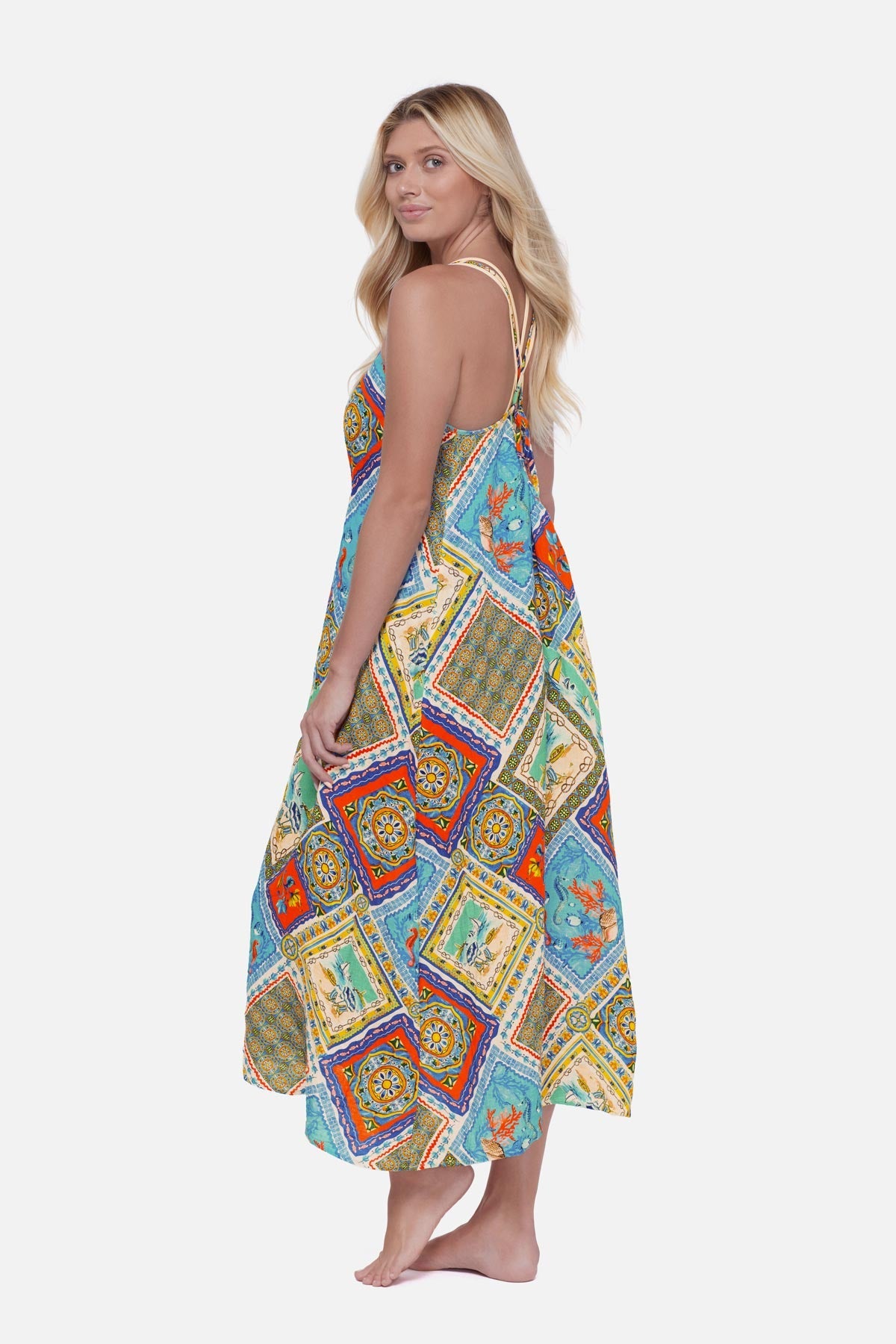 miracle by Beach Dress in Coral Casino Coral Casino | Miraclesuit