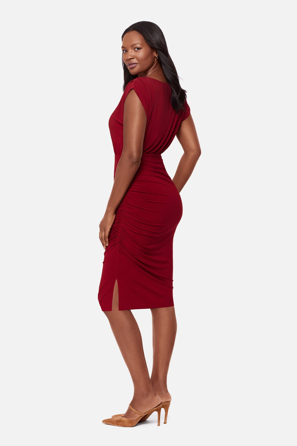 Bali Shaping Dress in Crimson Crimson | Miraclesuit