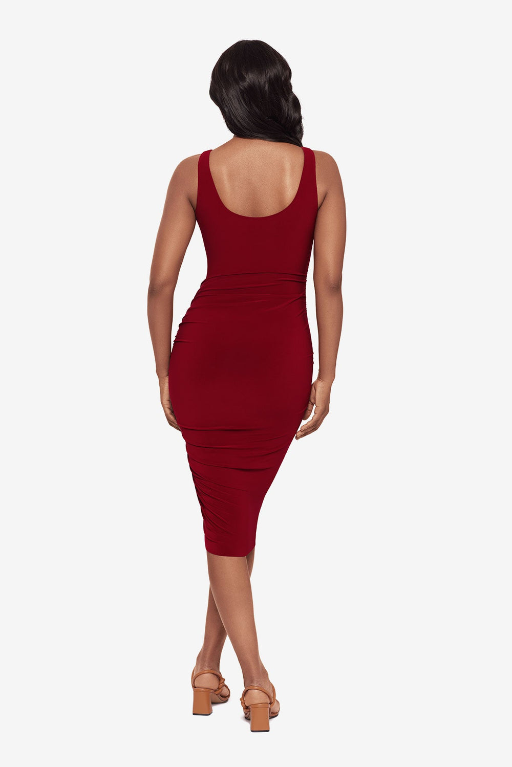 Body by Regi Shaping Dress in Crimson Crimson Red | Miraclesuit
