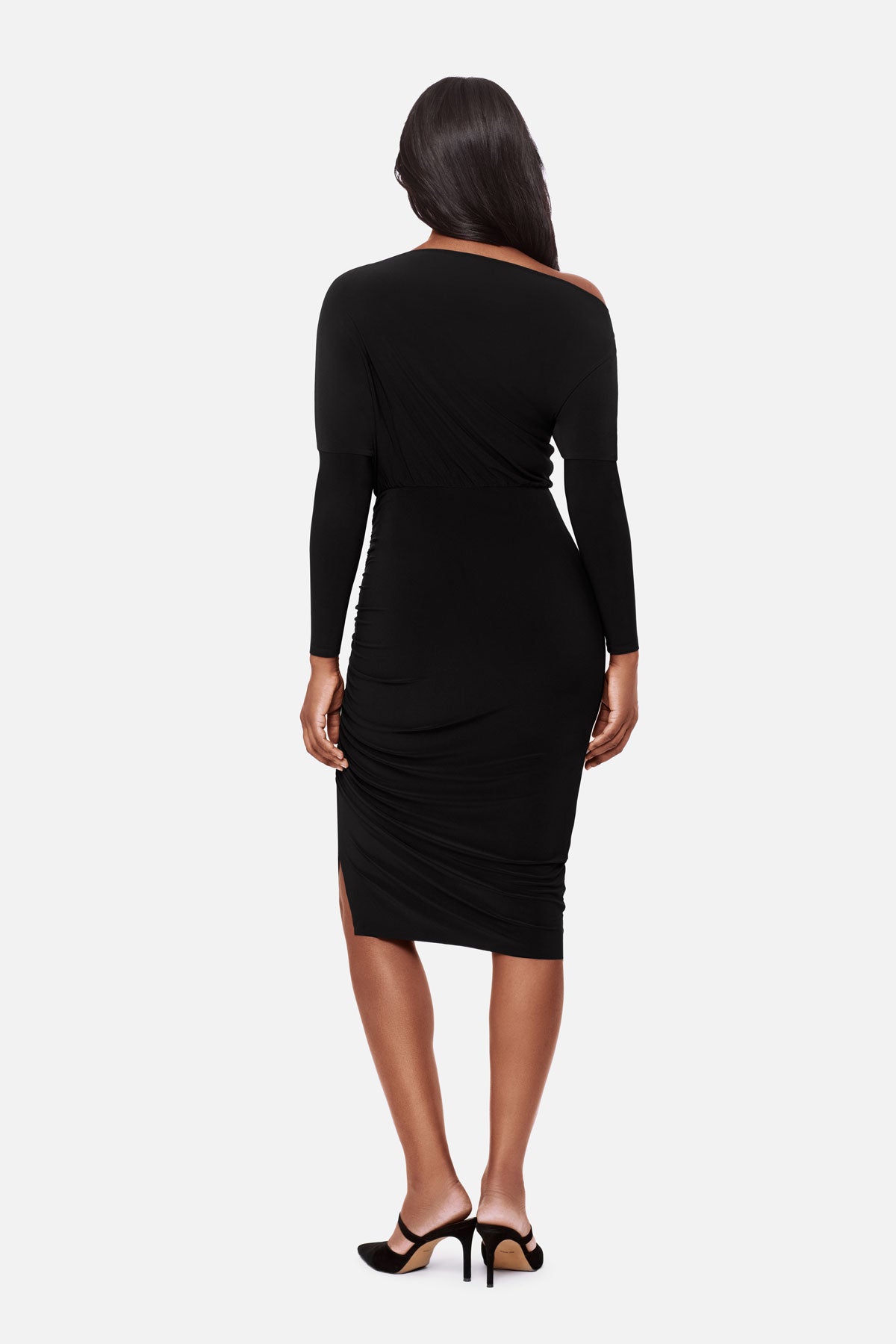 Niki Shaping Dress in Black Black | Miraclesuit