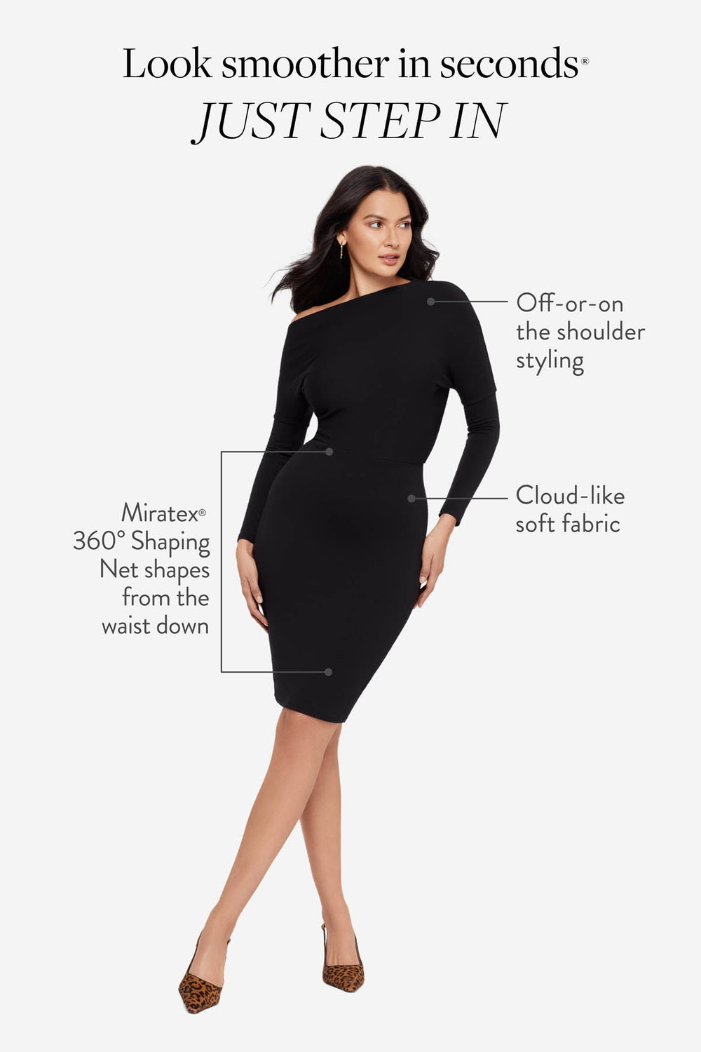 Miraluxe Demi in Black Black | Miraclesuit