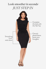 Mirasculpt Shaping Pencil Skirt Black | Miraclesuit