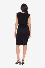 Mirasculpt Shaping Pencil Skirt Black | Miraclesuit