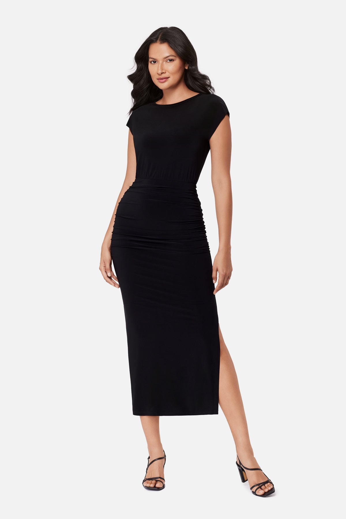 Body by Cali Shaping Dress in Black Black | Miraclesuit