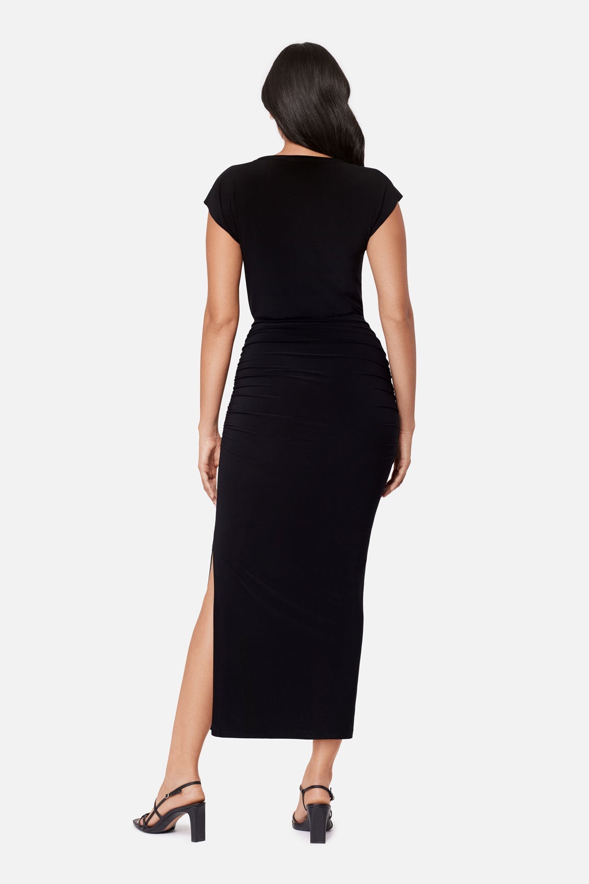 Body by Cali Shaping Dress in Black Black | Miraclesuit