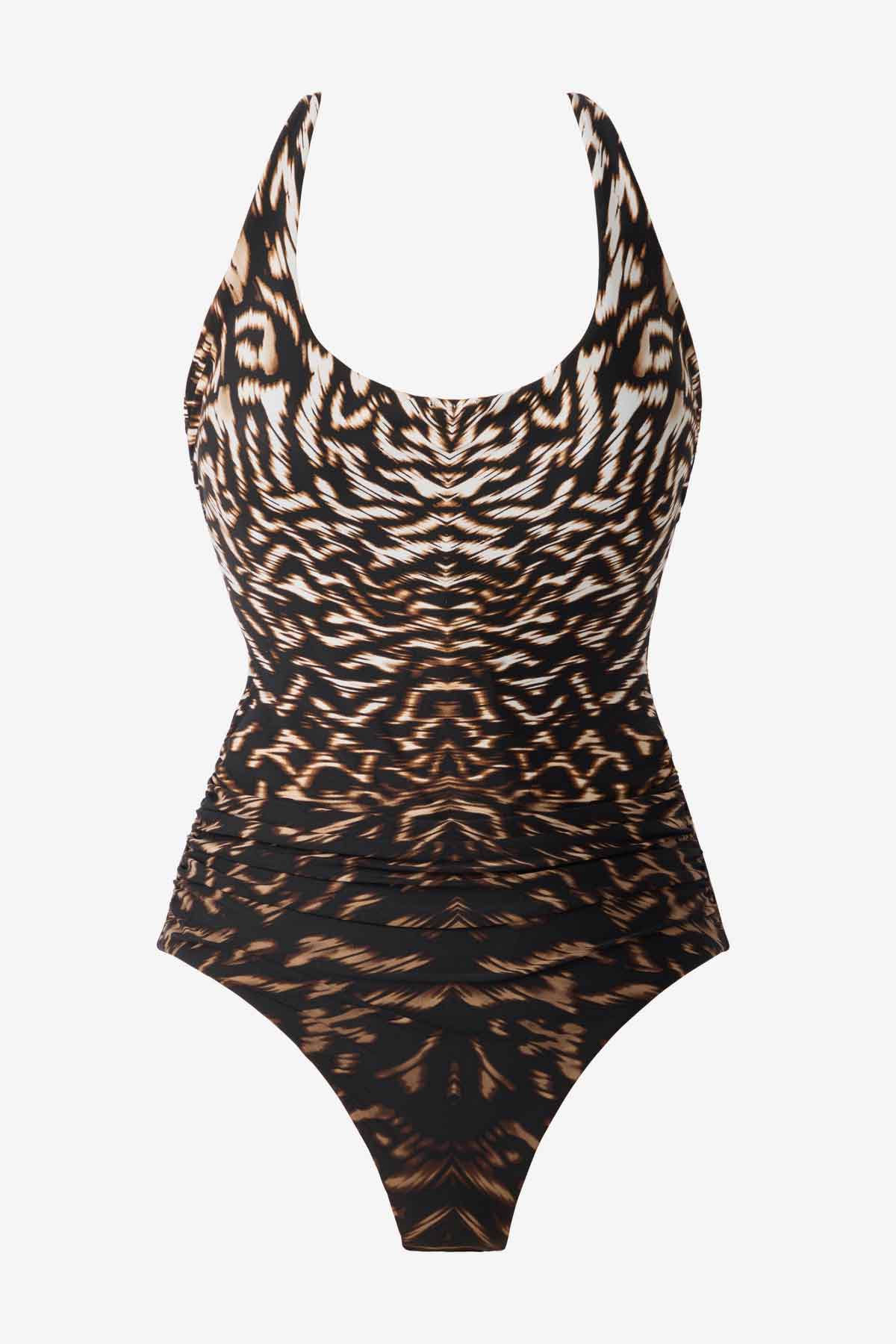 Topkapi Utopia One Piece Swimsuit Black/Multi | Miraclesuit
