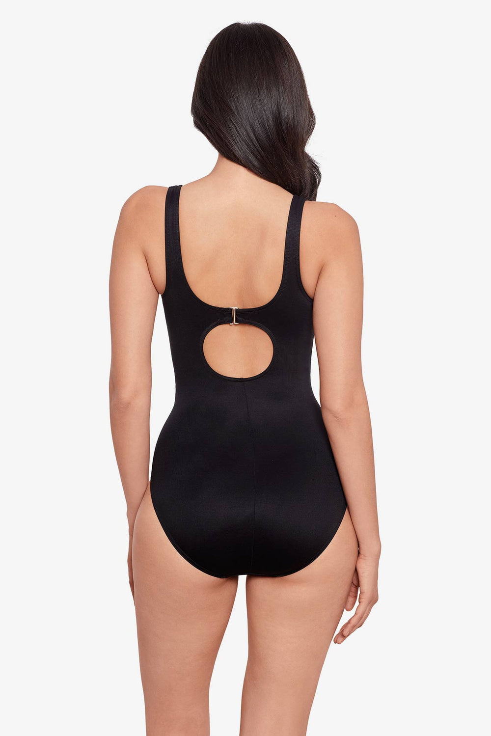 Spectra Helix One Piece Swimsuit Black/White | Miraclesuit