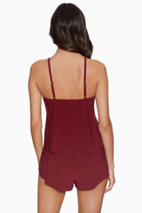 Goldie Romper Merlot | Miraclesuit