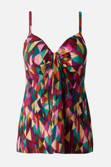 Marina Tankini Top in Farfalle Multi | Miraclesuit